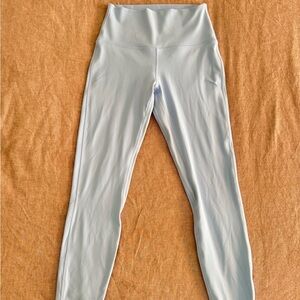 lululemon athletica Light Blue Leggings